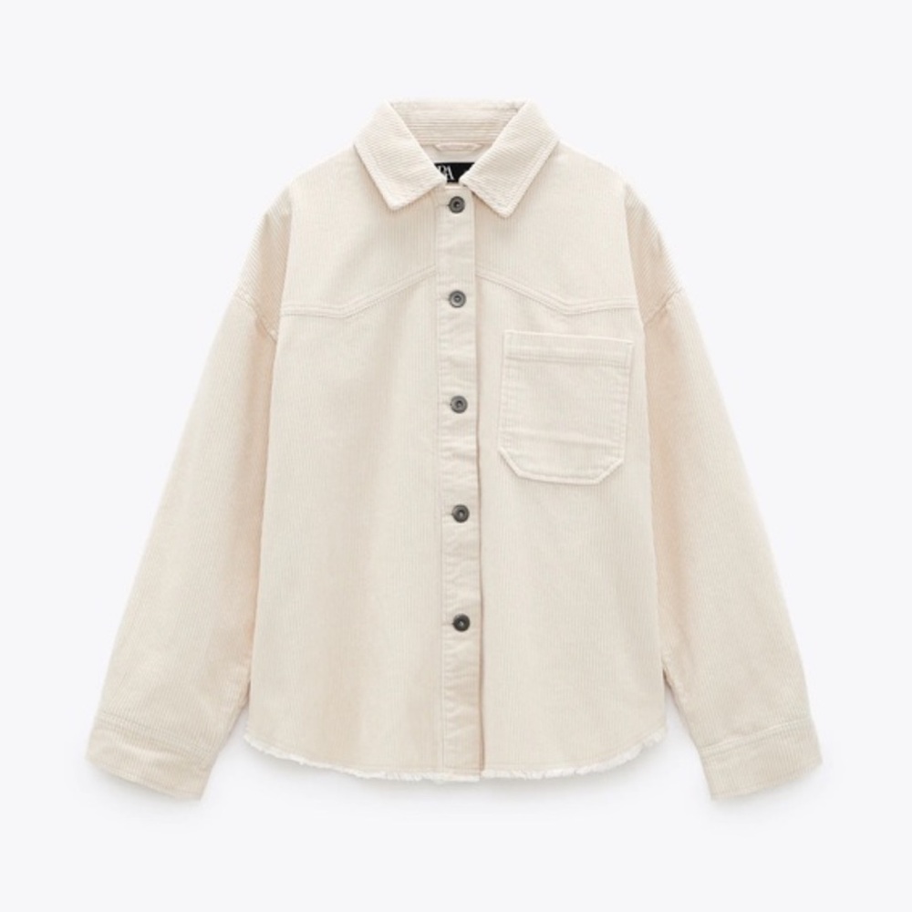 Zara Corduroy Shacket